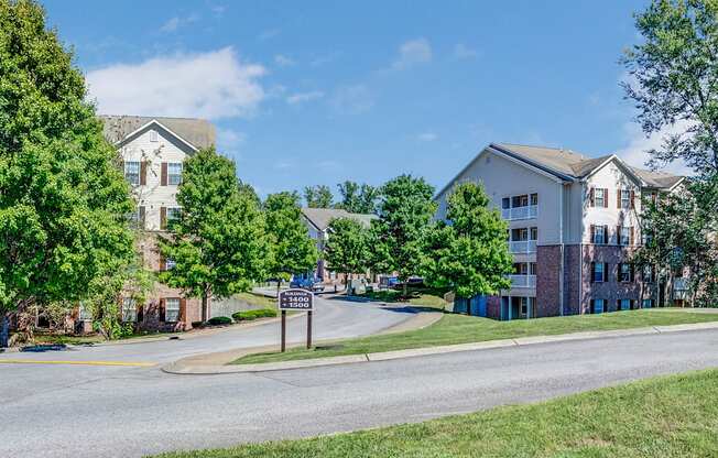 Exterior Street at The Flats on Waters Edge, Tennessee, 37076