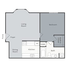 1 bed, 1 bath, 650 sqft, $825