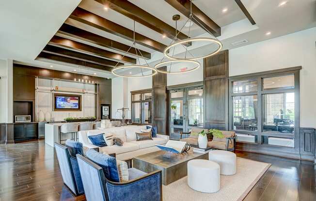 Resident Lounge at AVE Las Colinas, Texas