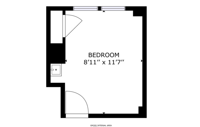 Studio, , 118 sqft, $1,100, Unit 6
