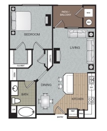 1 bed, 1 bath, 739 sqft, $2,331