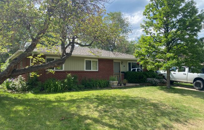 3 Bed + Office 2 Bath Ranch Home with Large Backyard.