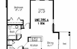 1 bed, 1 bath, 830 sqft, $1,495, Unit 1048 - 108
