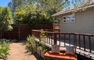 Located Right Off Galveston, 2 Bedroom Duplex w/Fenced Yard!