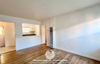 Remodeled 1 bedroom with hardwood flooring and spacious modern kitchen with new appliances!