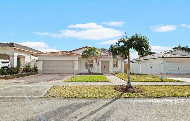 Waterfront 4 bedroom 2.5 bathroom Single Family home newly updated in a peaceful gated community