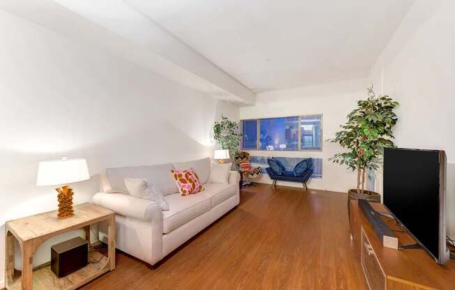 living room at Parc One, Santee, 92071