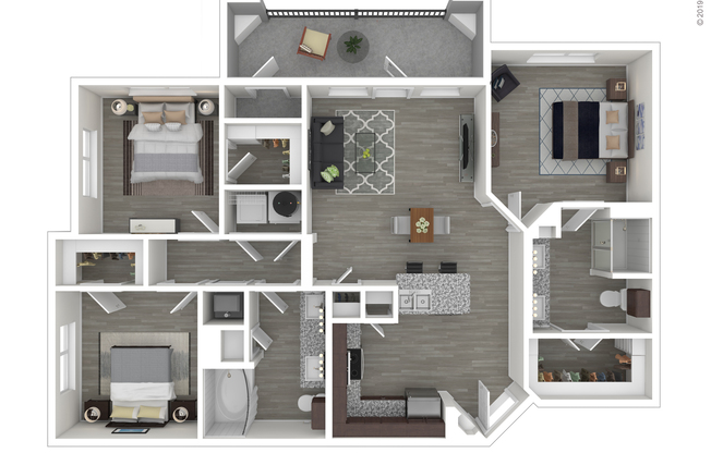 3 beds, 2 baths, 1,154 sqft, $1,930