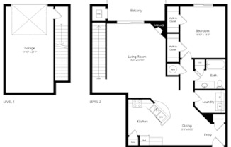 1 bed, 1 bath, 1,108 sqft, $1,394