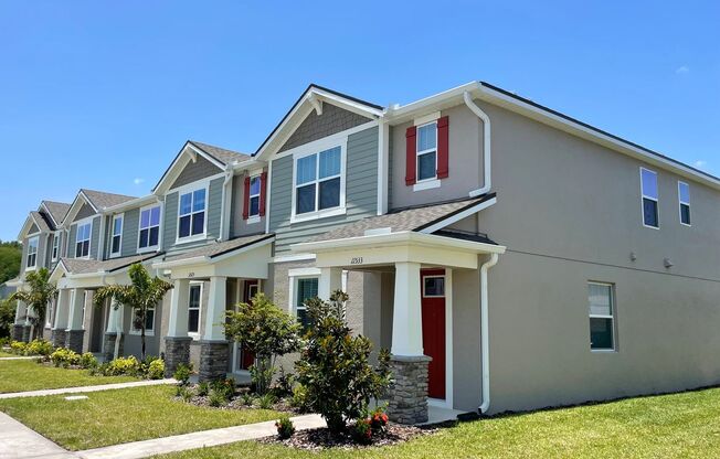 Newer 4 Bedroom, 2.5 Bath Corner Unit Townhome in Lake Nona's Meridian Parks