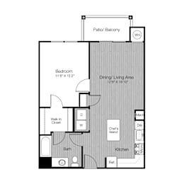 1 bed, 1 bath, 762 sqft, $3,165
