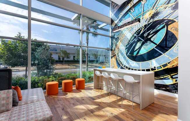 Coffee Bar at Elements Apartments*, California