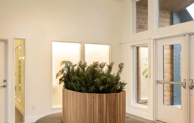 Elegant Clubhouse Lobby at Cedar House, Washington