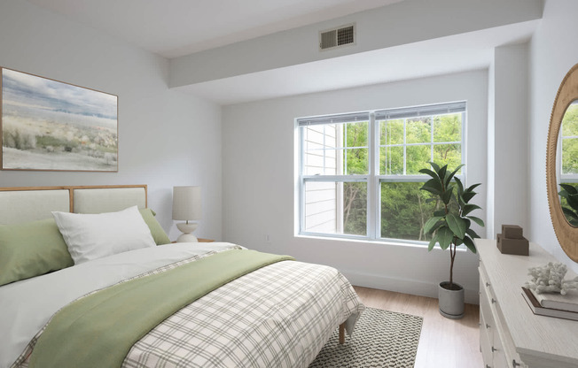 Bedroom with Hard Surface Flooring