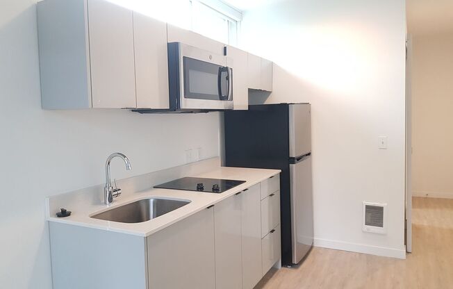 Studio, 1 bath, 214 sqft, $1,198, Unit 204