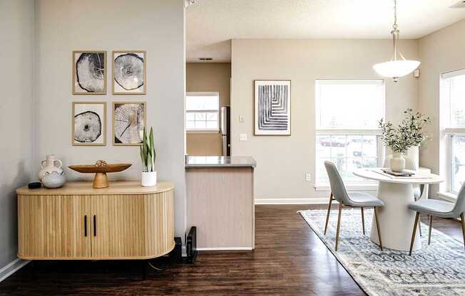 Living Room at Autumn Grove Apartments, Omaha, NE, 68135