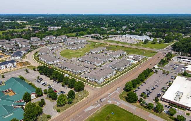 Villas at Germantown Aerial