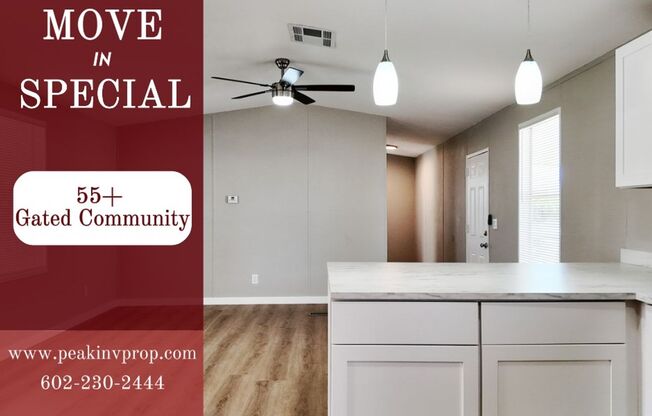 Updated 3-Bed, 2-Bath Home in Active 55+ Community!