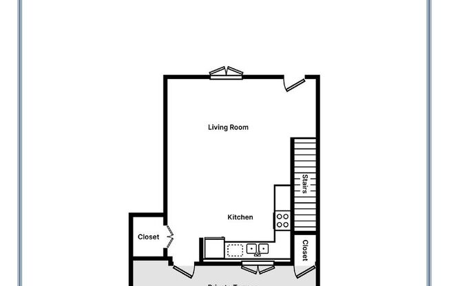 2 beds, 2 baths, 1,111 sqft, $5,950, Unit 216