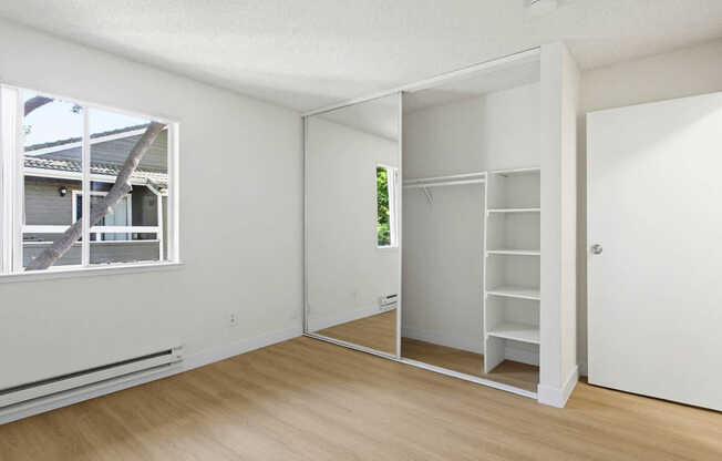 Bedroom with Hard Surface Flooring