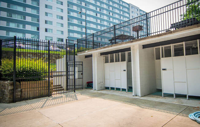 8600 Apartments Pool Changing Rooms