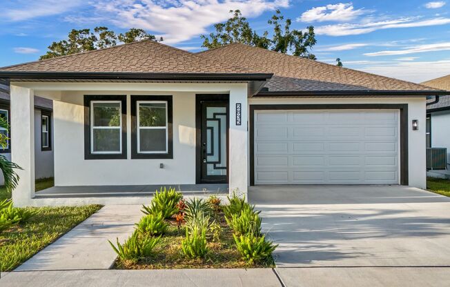 Brand New Construction 4bedroom/3bathroom Home Available Immediately in North St Pete!