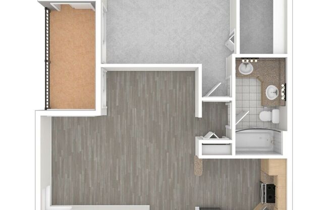 1 bed, 1 bath, 764 sqft, $1,885