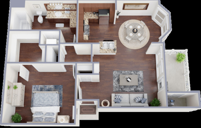 1 bed, 1 bath, 792 sqft, $1,110