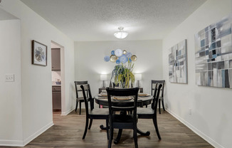 Furnished apartment interior