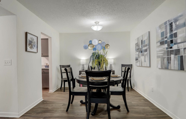 Furnished apartment interior
