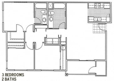 3 beds, 2 baths, 1,232 sqft, $2,155