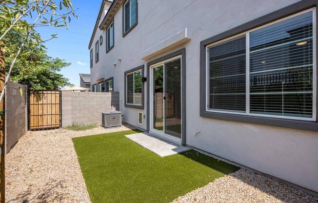 Model backyard