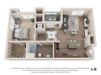 1 bed, 1 bath, 817 sqft, $1,838