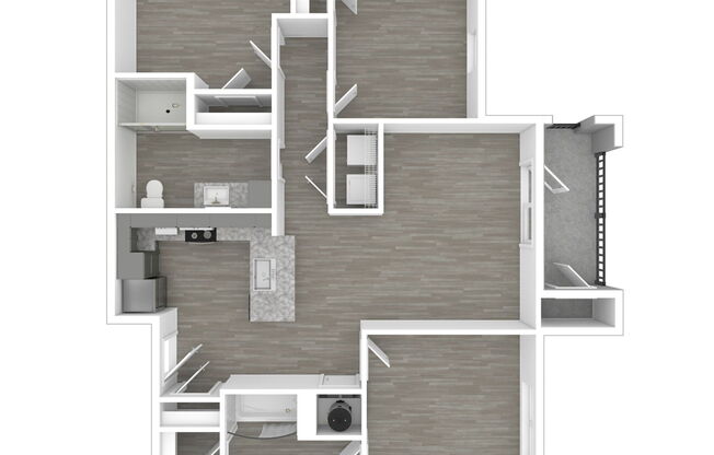 3 beds, 2 baths, 1,165 sqft, $1,760