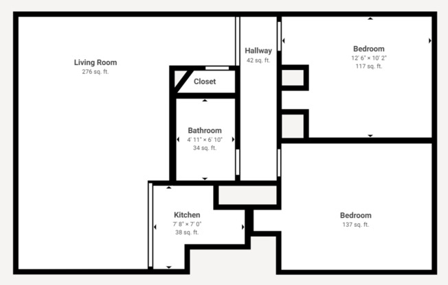 2 beds, 1 bath, 900 sqft, $1,375, Unit A3