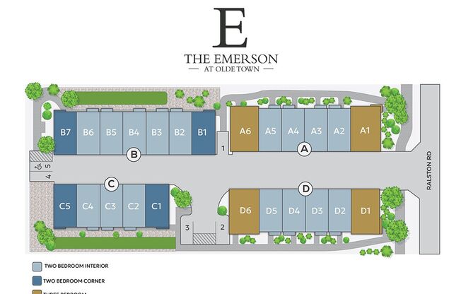 Emerson at Olde Town Townhomes