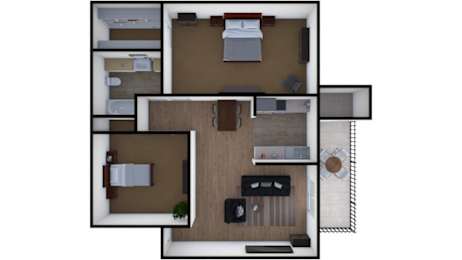 2 beds, 1 bath, 1,150 sqft, $2,850