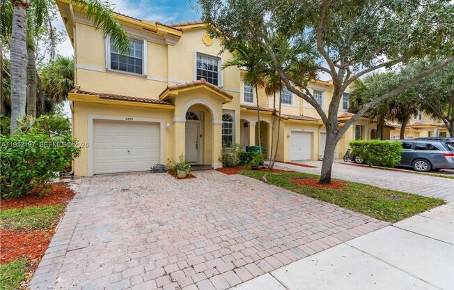 2540 SW 85TH TER  #TOWNHOUSE 101 MIRAMAR, FL 33025