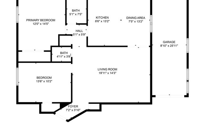 2 beds, 1 bath, $795, Unit 816-3