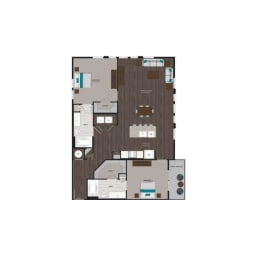 2 beds, 2 baths, 1,310 sqft, $2,272