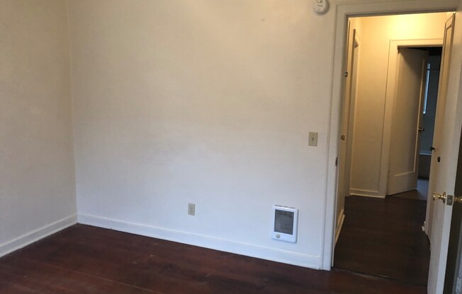 Two bedroom, one bathroom with bonus attic space!