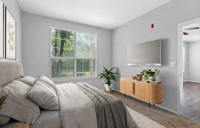 Bedroom with Abundant Natural Light