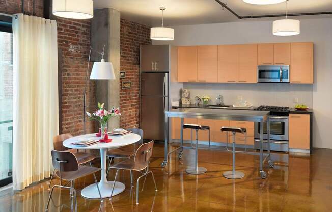 Dining And Kitchen at Arc Light, California