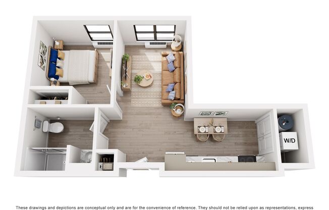1 bed, 1 bath, 600 sqft, $2,195, Unit 344A