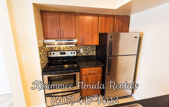 Beautiful two (2) bedrooms and two (2) bathrooms second floor unit in a gated community in the heart of Kissimmee