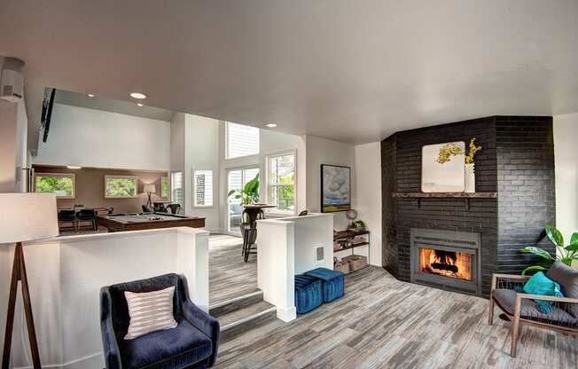 Everett Apartments-  The Lynx Apartments Clubhouse