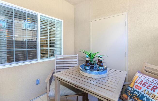 Each home at Boulder Creek comes with a personal patio