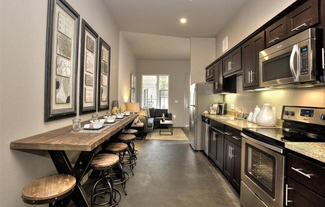 Kitchen Brand New Apartments for Rent | Mason at Hive Apartments in Oakland, CA Now Leasing