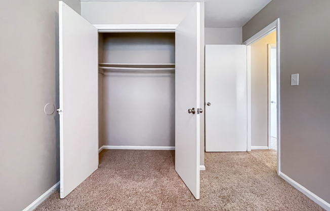 Charlotte NC Apartments For Rent | Arcadian Village | Large Closet