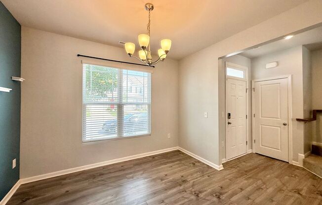 **OFFERING $50 RENT DISCOUNT PROMOTION FOR FIRST 6 MONTHS, REFUNDABLE APPLICATION FEES & $100 MOVE IN PROMOTION** Modern 3BD, 2.5BA Clayton Townhome Near Highways with Easy Access to Downtown Clayton and Garner